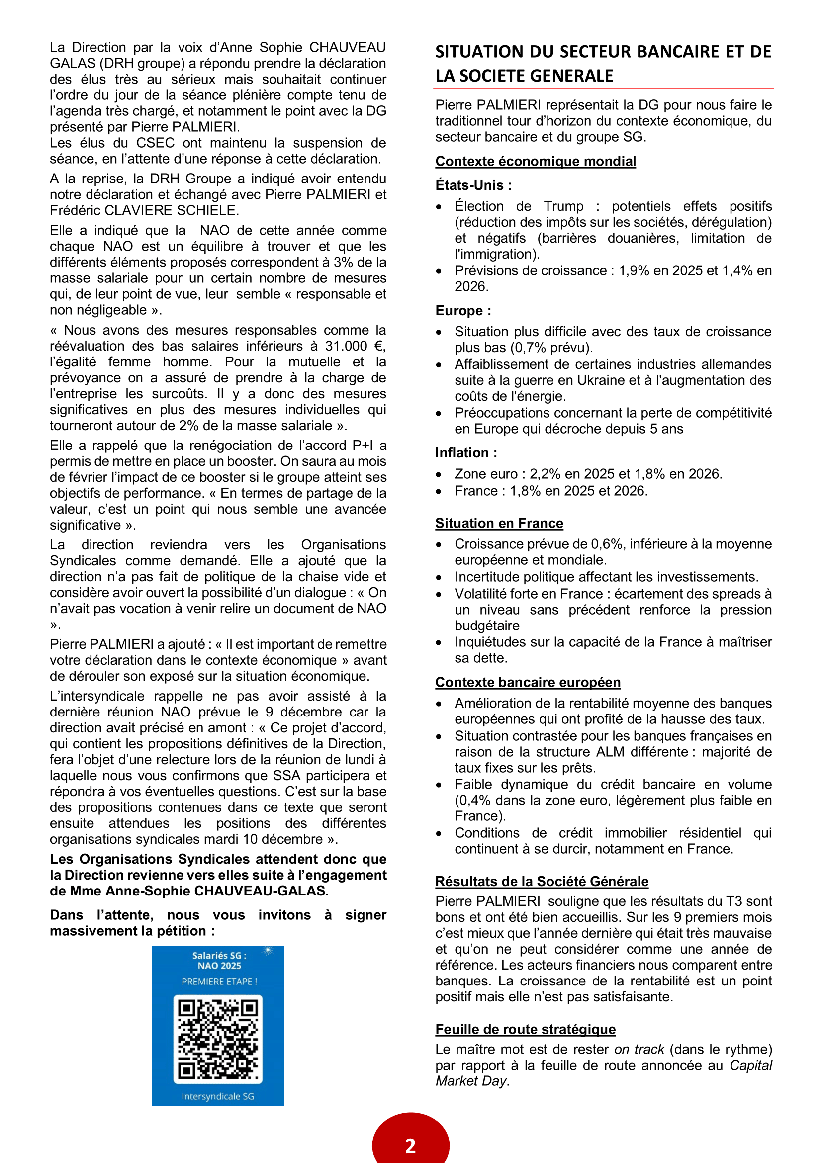 CSEC linfo de la plénière Décembre 2024 2