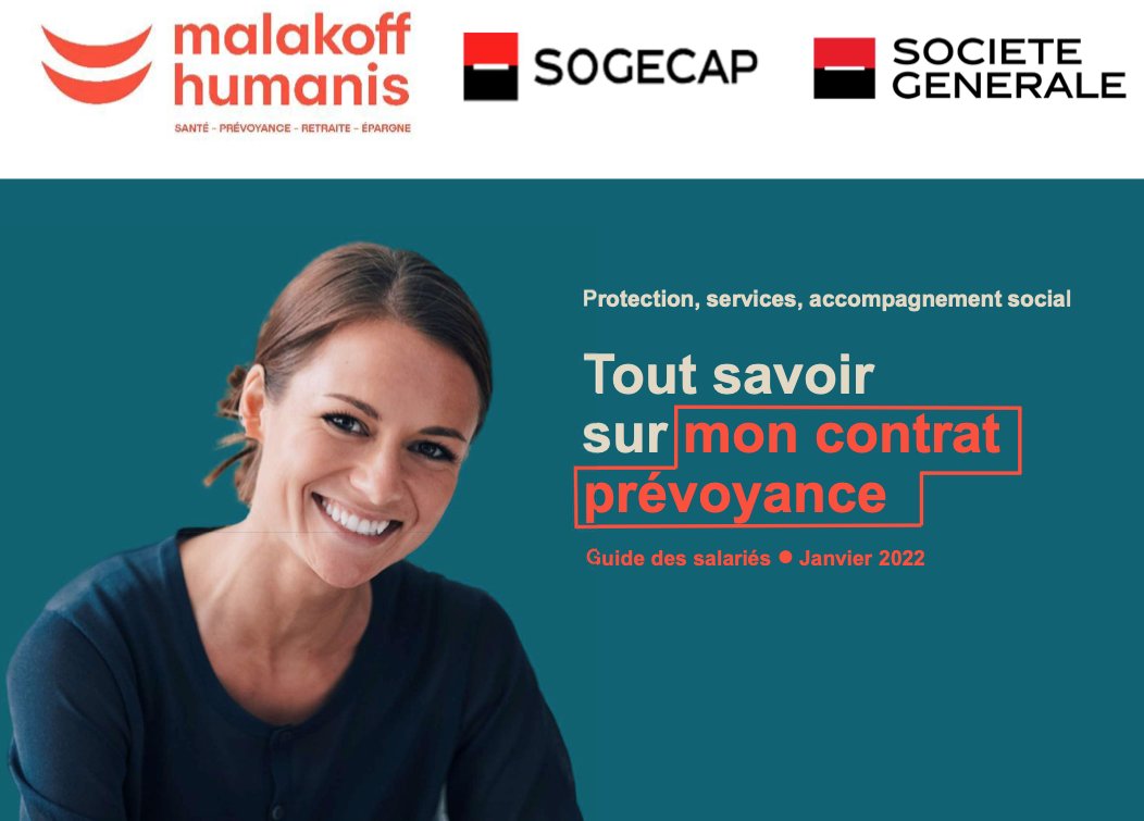 Guide prévoyance Société Générale
